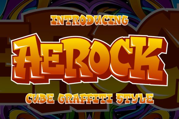 Aerock: A Bold Statement in Urban Typography