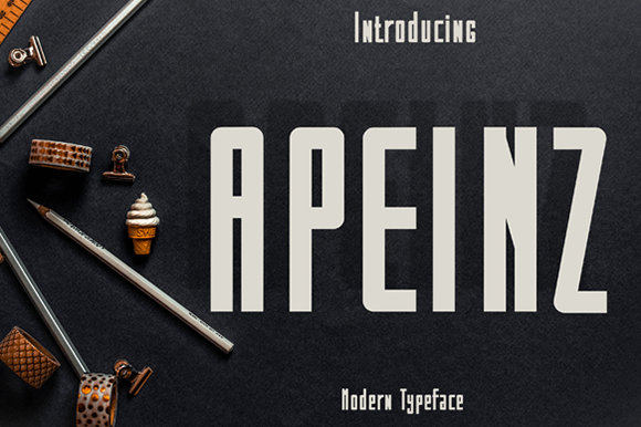 Apeinz: The Display Font That Elevates Campaign Creativity