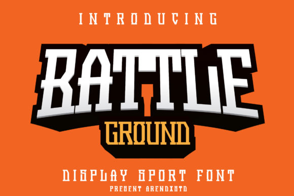 Battleground Font for Bold Branding Projects