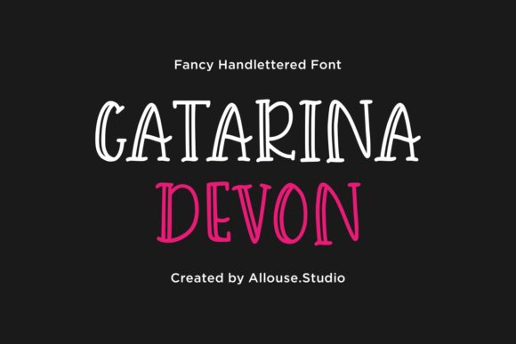 Catarina Devon: A Display Font for Modern Digital Design