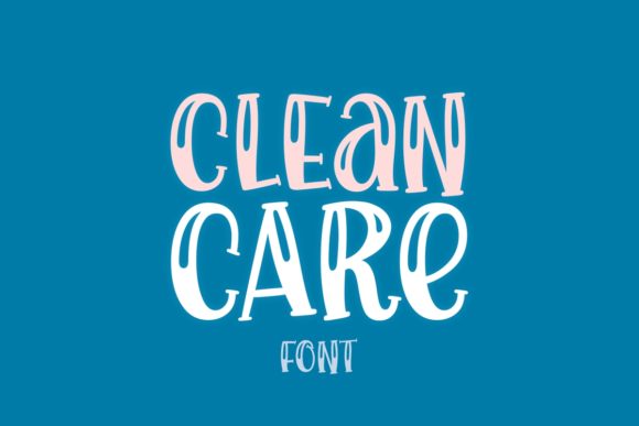 Clean Care Font for Eye-Catching Campaigns
