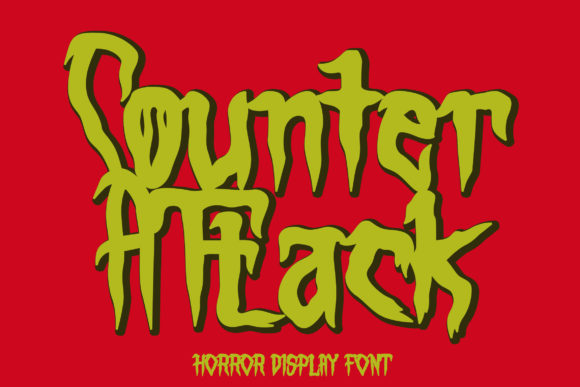 Counter Attack Font for Web Design and Digital Creativity