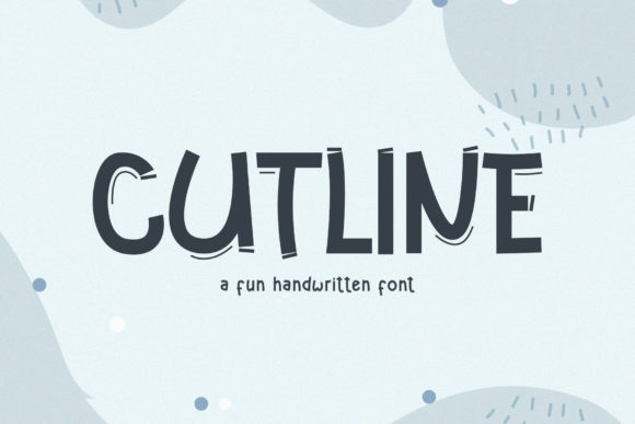 Cutline Display Font Review for Real Projects