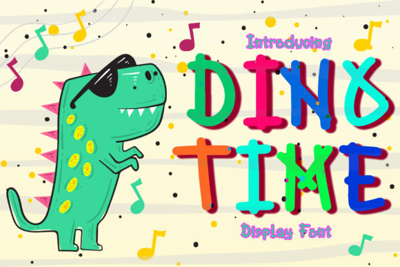 Dino Time Font Review for Real-World Design
