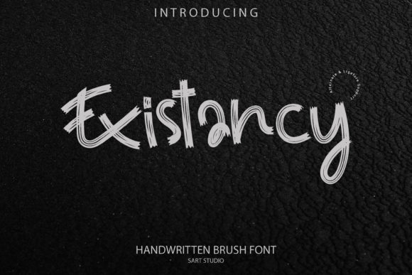 Existancy: A Quirky Display Font for Bold Branding