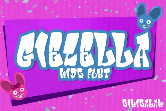 Giecella Kids Font for Playful Branding
