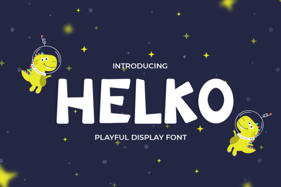 Helko: A Charming Display Font for Creative Branding Projects