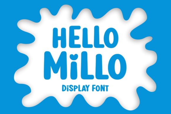 Hello Millo Font for Handmade Creations