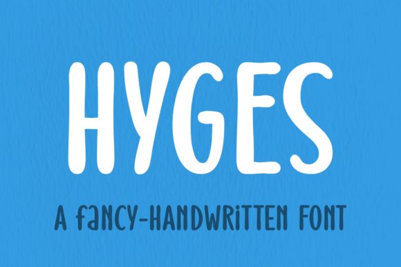 Hyges: A Simple Display Font for Editorial Elegance