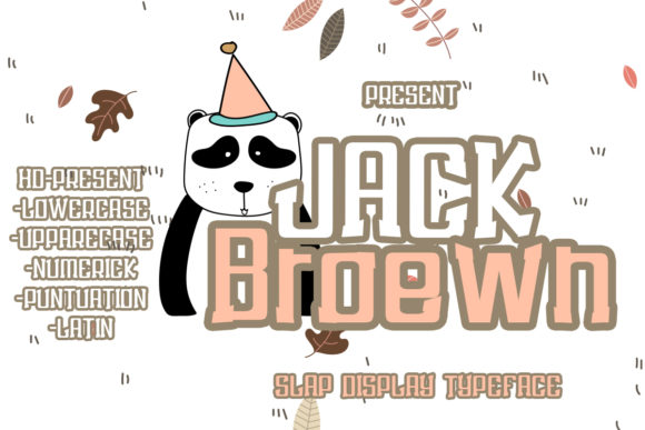 Jack Broewn: A Unique Display Font for Editorial Design