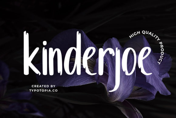 Kinderjoe: The Font That Elevates Your Brand