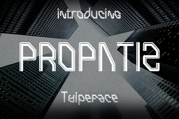 Propatis Display Font for Web Design