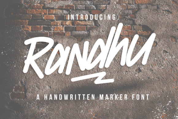 Randhu: A Bold Urban Display Font for Creative Projects