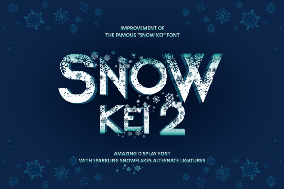Snow Kei 2: A Timeless Display Font for Creative Makers