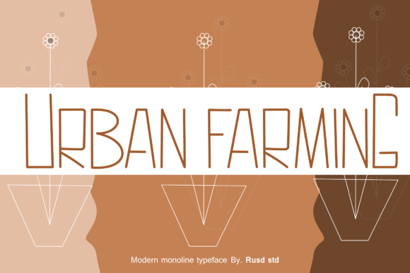 Urban Farming Font Review for Design Projects