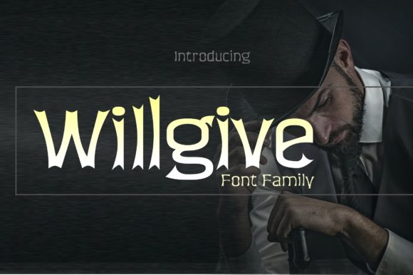 Willgive Font for Professional and Spooky Branding